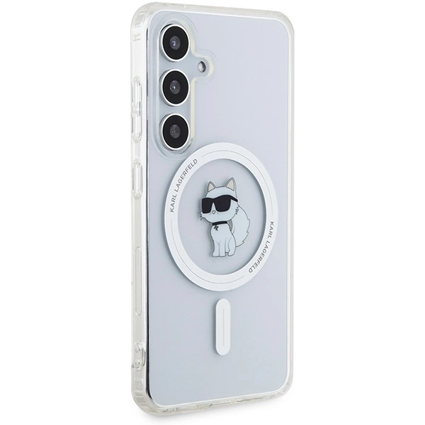Karl Lagerfeld IML Choupette MagSafe case for Samsung Galaxy S24 - transparenteng