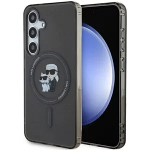 Karl Lagerfeld IML Karl&Choupette MagSafe case for Samsung Galaxy S24 - blackeng