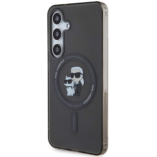 Karl Lagerfeld IML Karl&Choupette MagSafe case for Samsung Galaxy S24 - blackeng