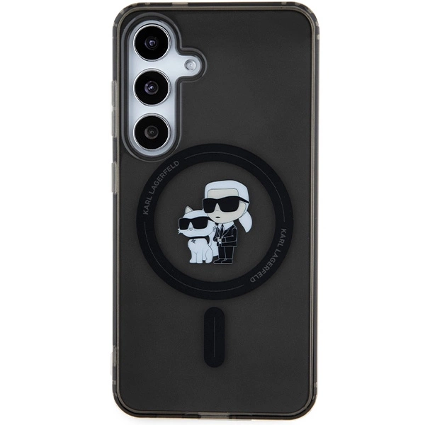 Karl Lagerfeld IML Karl&Choupette MagSafe case for Samsung Galaxy S24 - blackeng
