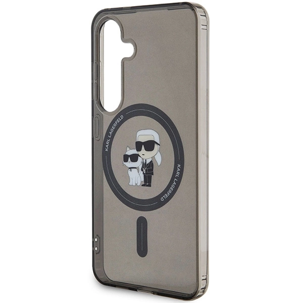 Karl Lagerfeld IML Karl&Choupette MagSafe case for Samsung Galaxy S24 - blackeng