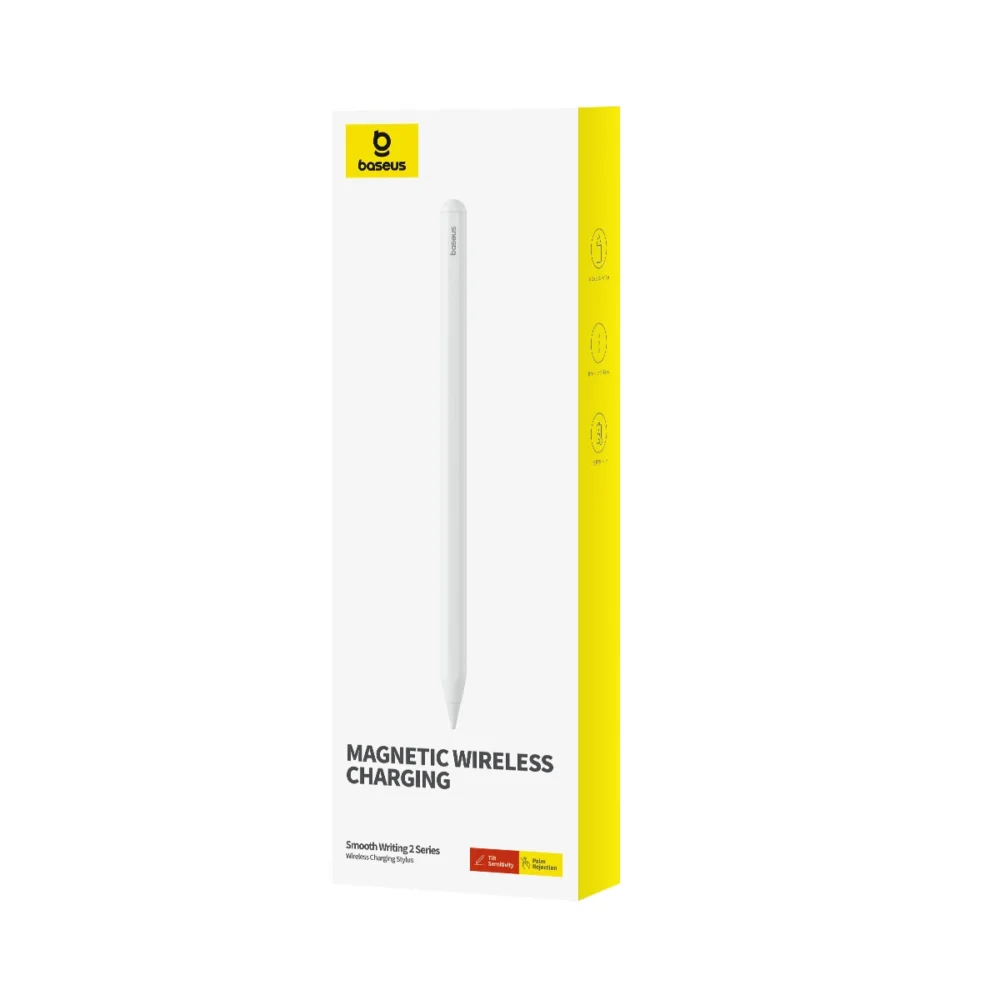 [RETURNED ITEM] Baseus Smooth Writing 2 Overseas Edition stylus with active tip for iPad with replaceable tip - whiteeng