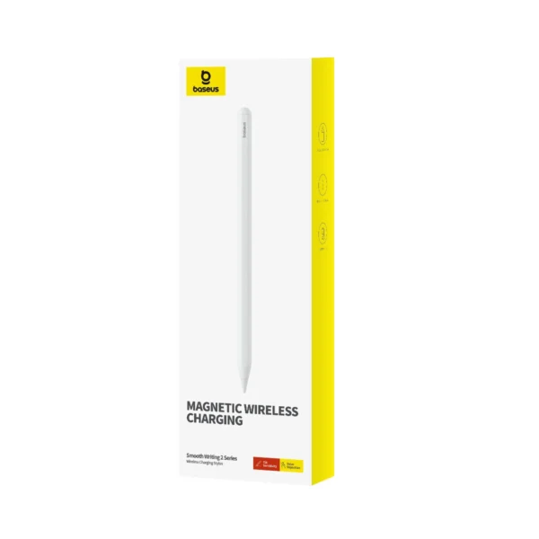 [RETURNED ITEM] Baseus Smooth Writing 2 Overseas Edition stylus with active tip for iPad with replaceable tip - whiteeng