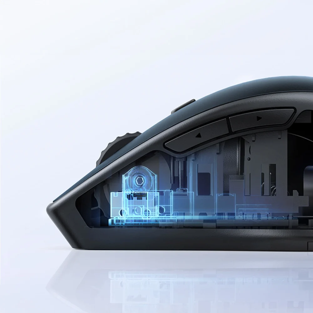 [RETURNED ITEM] Ugreen MU101 ergonomic wireless mouse Bluetooth 2.4 GHz - blueeng