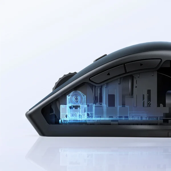 [RETURNED ITEM] Ugreen MU101 ergonomic wireless mouse Bluetooth 2.4 GHz - blueeng