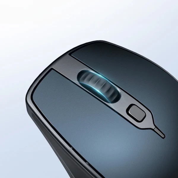 [RETURNED ITEM] Ugreen MU101 ergonomic wireless mouse Bluetooth 2.4 GHz - blueeng
