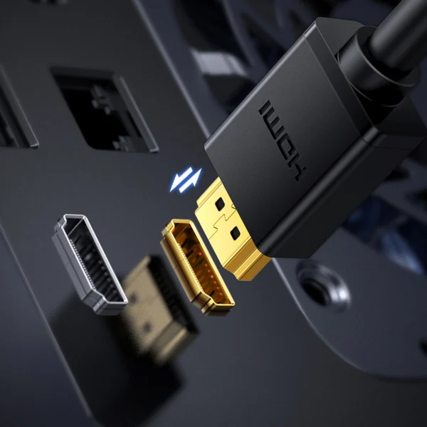 [RETURNED ITEM] Ugreen bi-directional cable HDMI - DVI 2m black (HD106)eng