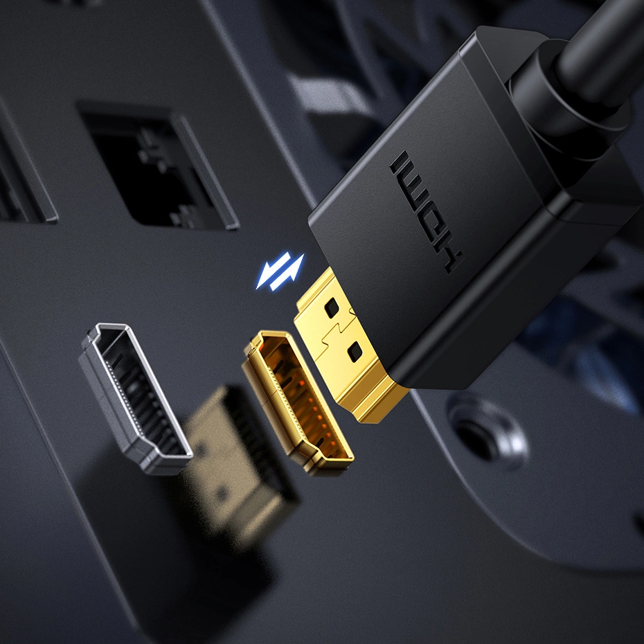[RETURNED ITEM] Ugreen bi-directional cable HDMI - DVI 2m black (HD106)eng