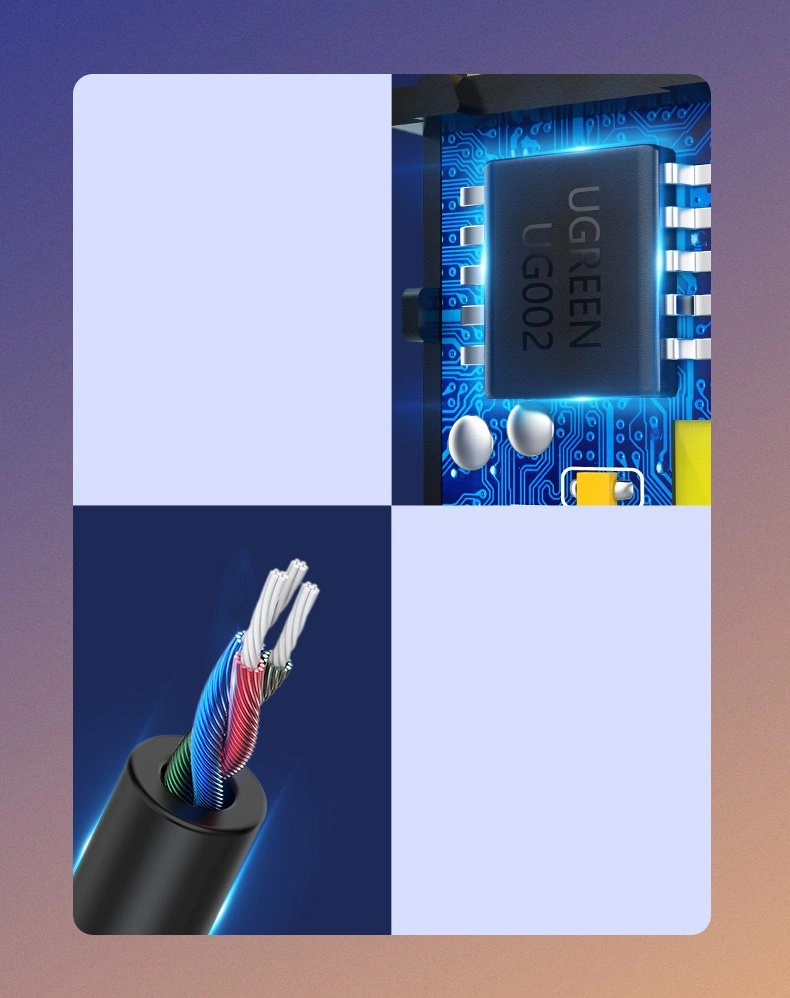 [RETURNED ITEM] Ugreen Bluetooth 5.3 audio receiver USB cable audio adapter AUX jack black (70601 CM309)eng