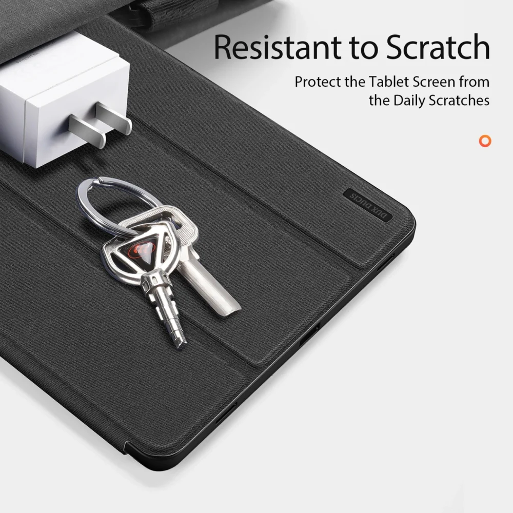 Dux Ducis Domo flip and smart sleep case for Samsung Galaxy Tab S9 - blackeng