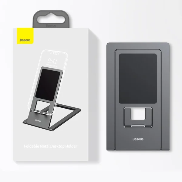 [RETURNED ITEM] Baseus Folding Desk Stand Graphite Tablet Holder (LUKP000013)eng