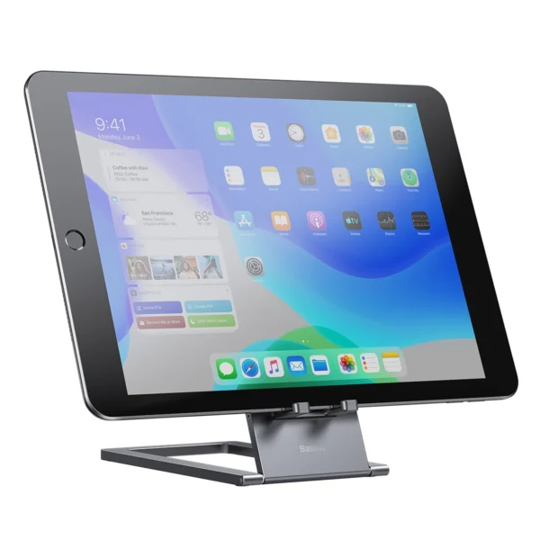 [RETURNED ITEM] Baseus Folding Desk Stand Graphite Tablet Holder (LUKP000013)eng