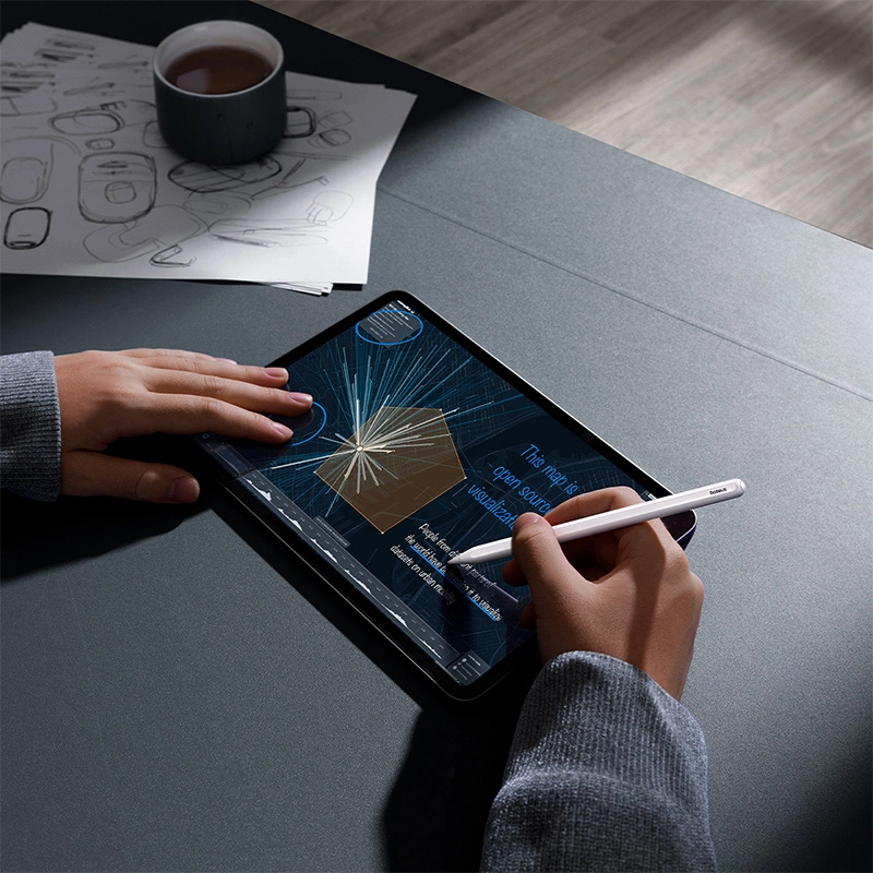 [RETURNED ITEM] Baseus Smooth Writing 2 active tip stylus for iPad with replaceable tip - whiteeng