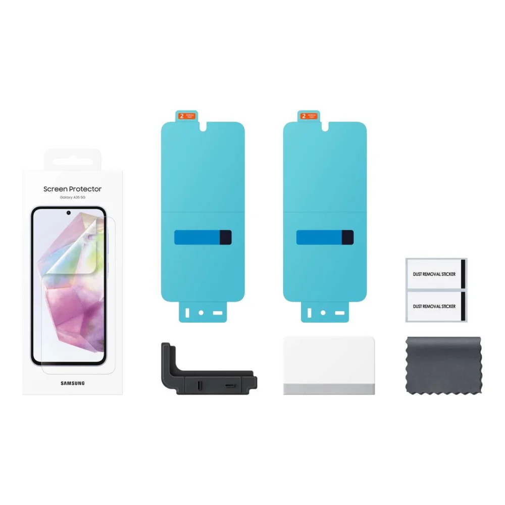 Samsung EF-UA356CTEGWW screen protective foil for Samsung Galaxy A35 (2 pcs)eng
