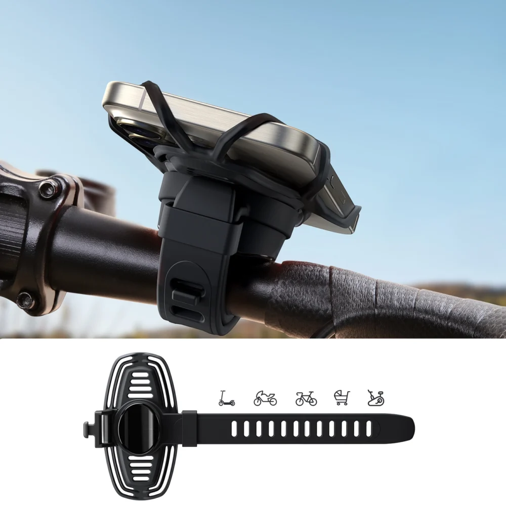 Joyroom JR-ZS382 Bike Motorcycle Clamp Holder - Blackeng