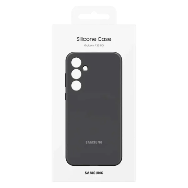 Samsung Silicone Case EF-PA356TBEGWW for Samsung Galaxy A35 - blackeng
