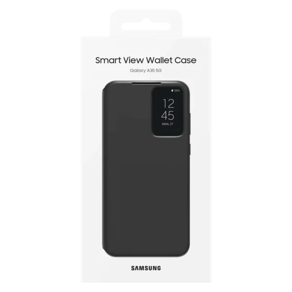 Samsung Smart View Wallet EF-ZA356CBEGWW flip case for Samsung Galaxy A35 - blackeng