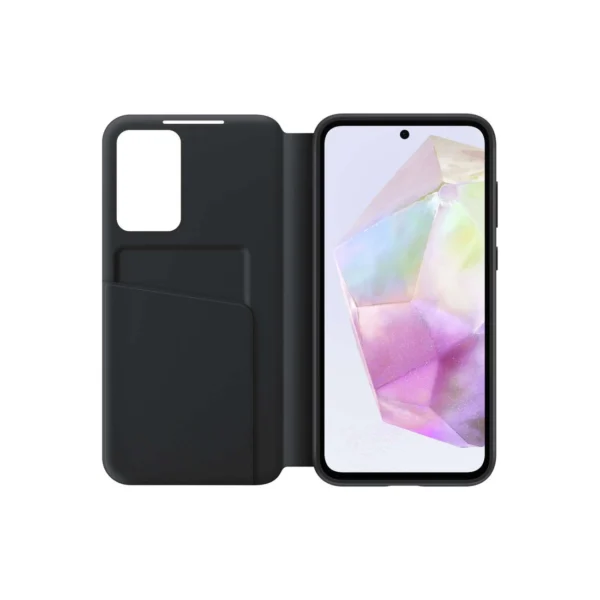 Samsung Smart View Wallet EF-ZA356CBEGWW flip case for Samsung Galaxy A35 - blackeng