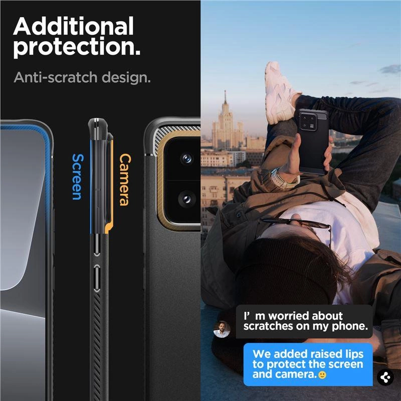 [RETURNED ITEM] Spigen RUGGED ARMOR XIAOMI 13 PRO MATTE BLACKeng