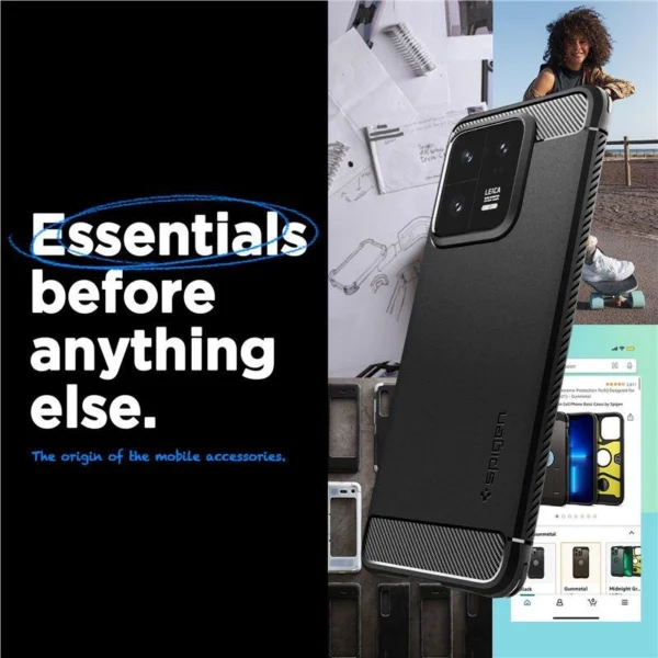 [RETURNED ITEM] Spigen RUGGED ARMOR XIAOMI 13 PRO MATTE BLACKeng