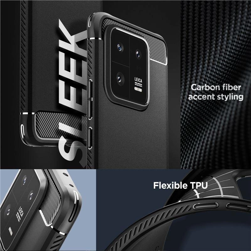 [RETURNED ITEM] Spigen RUGGED ARMOR XIAOMI 13 PRO MATTE BLACKeng