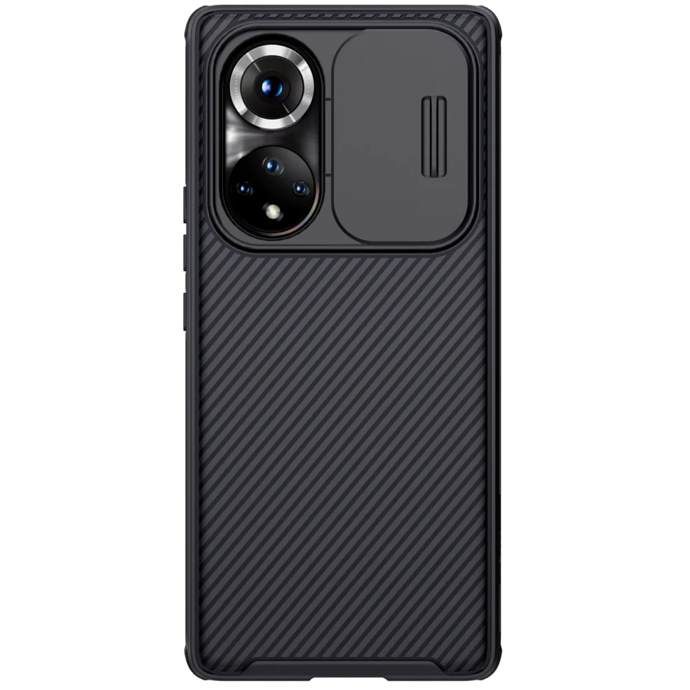 [RETURNED ITEM] Nillkin CamShield Pro Case Armored Case Cover Camera Protector for Honor 50 Pro Blackeng