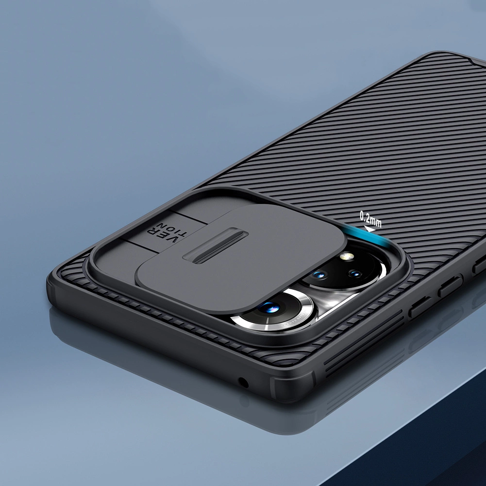 [RETURNED ITEM] Nillkin CamShield Pro Case Armored Case Cover Camera Protector for Honor 50 Pro Blackeng