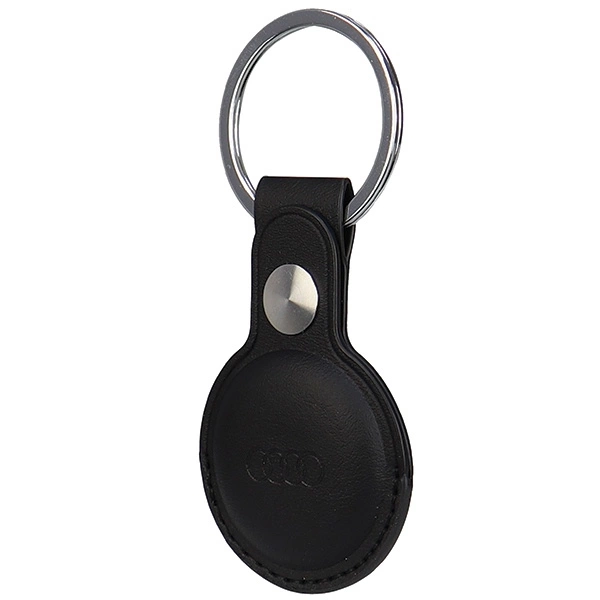 Audi Synthetic Leather AirTag case - blackeng