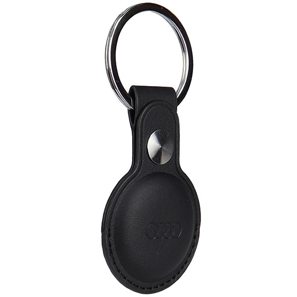 Audi Synthetic Leather AirTag case - blackeng