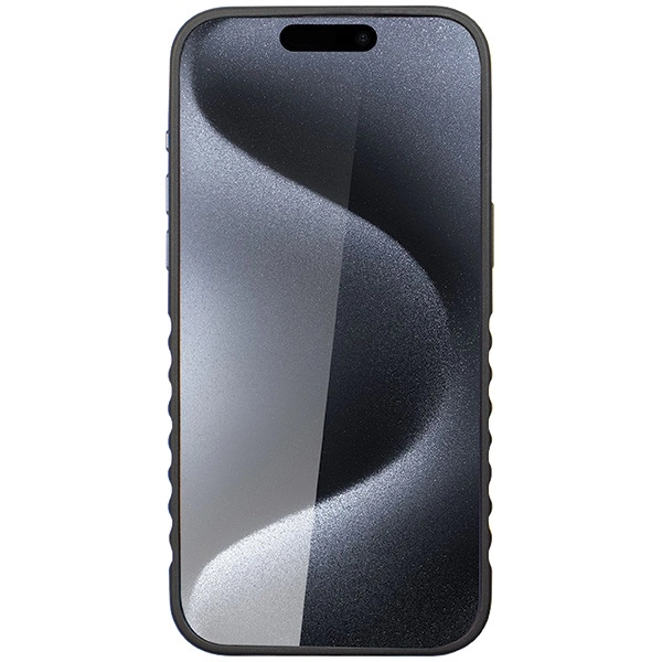 Audi Genuine Leather case with MagSafe for iPhone 15 Pro Max - black and redeng