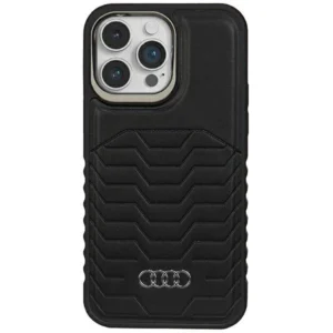 Audi Synthetic Leather case with MagSafe for iPhone 14 Pro - blackeng