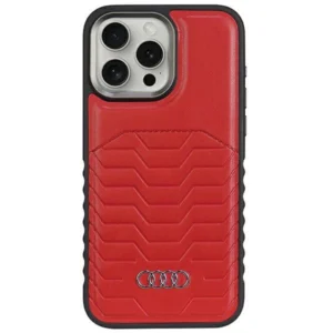 Audi Synthetic Leather case with MagSafe for iPhone 14 Pro - redeng