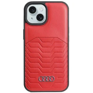 Audi Synthetic Leather case with MagSafe for iPhone 15 / 14 / 13 - redeng