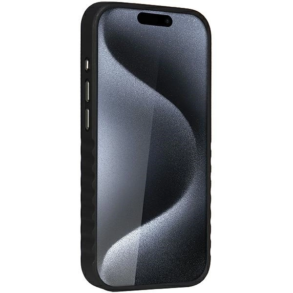 Audi Synthetic Leather case with MagSafe for iPhone 15 Pro Max - blackeng