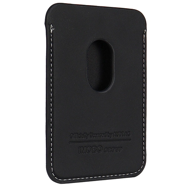 Audi Synthetic Leather magnetic wallet compatible with MagSafe - blackeng