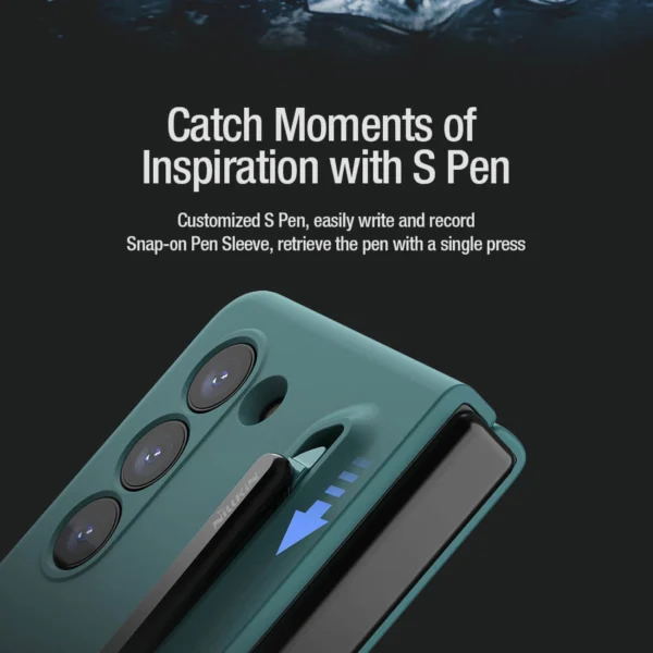 Nillkin Flex Pure Fold Case for Samsung Galaxy Z Fold 5 - blackeng