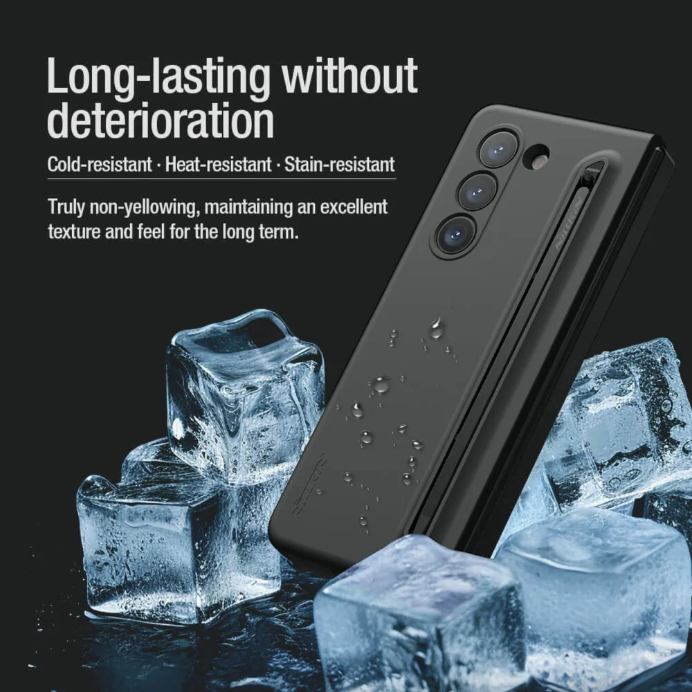 Nillkin Flex Pure Fold Case for Samsung Galaxy Z Fold 5 - blackeng