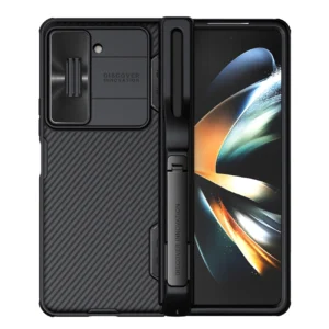Nillkin CamShield Fold Case for Samsung Galaxy Z Fold 5 with additional stylus holder - blackeng