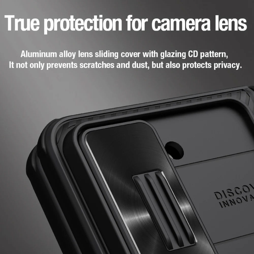 Nillkin CamShield Fold Case for Samsung Galaxy Z Fold 5 with additional stylus holder - blackeng