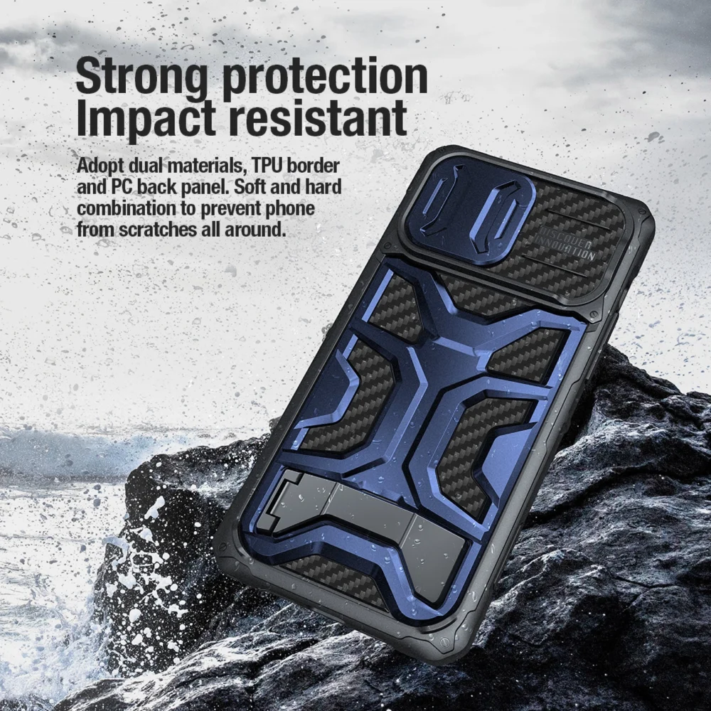 Nillkin Adventurer Pro Case for iPhone 14 Pro - blackeng
