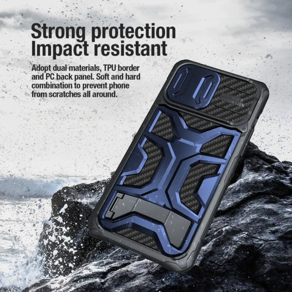 Nillkin Adventurer Pro Case for iPhone 14 Pro - blackeng