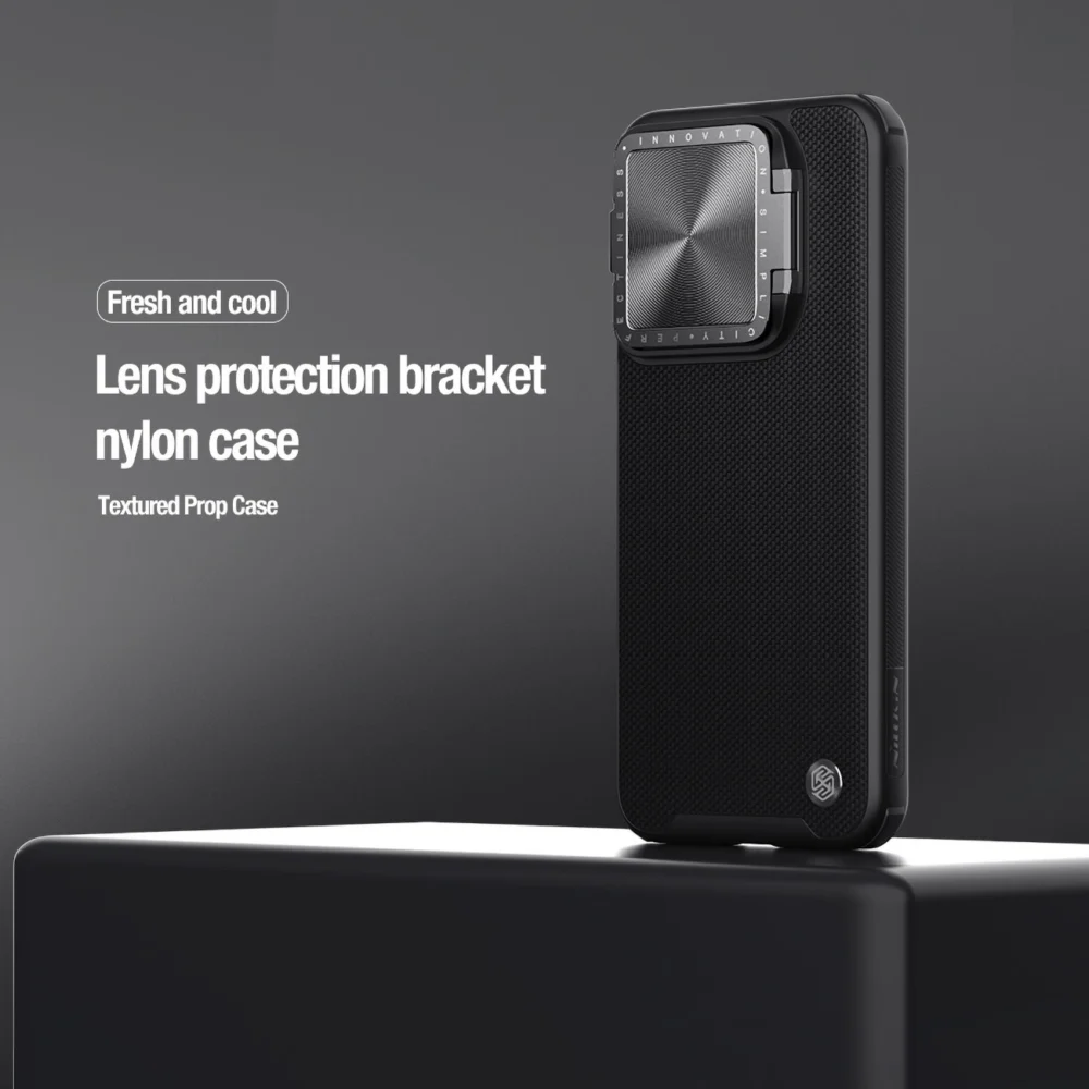 Nillkin Textured Prop Magnetic Case for Xiaomi 14 Pro - blackeng