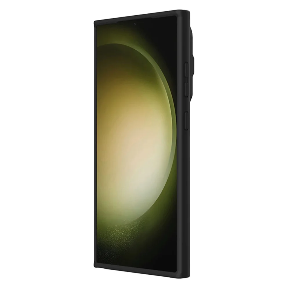 Nillkin CamShield Silky Prop Silicone Case for Samsung Galaxy S24 Ultra - blackeng
