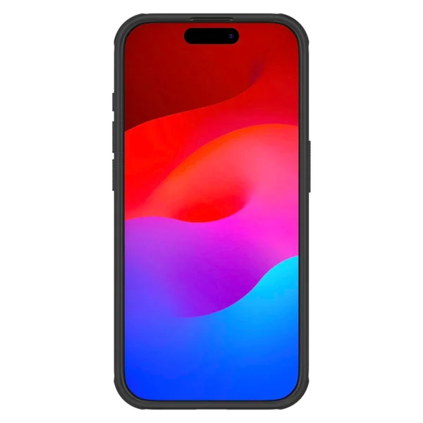 Nillkin Super Frosted Shield Pro Magnetic Case for iPhone 15 Pro Max - blackeng
