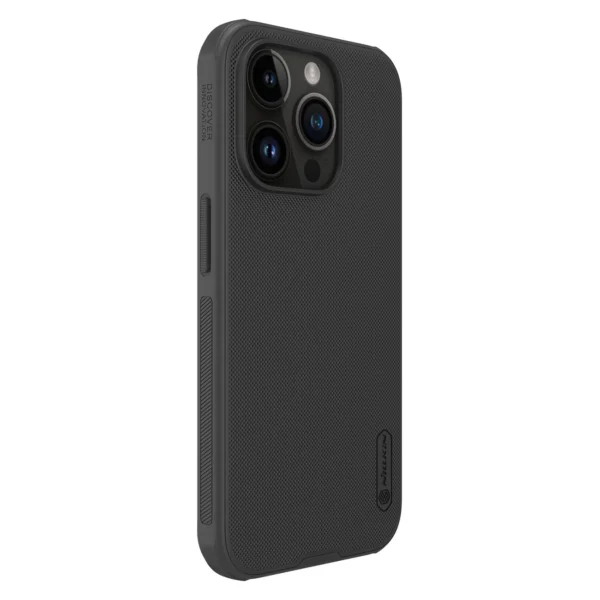 Nillkin Super Frosted Shield Pro Magnetic Case for iPhone 15 Pro Max - blackeng