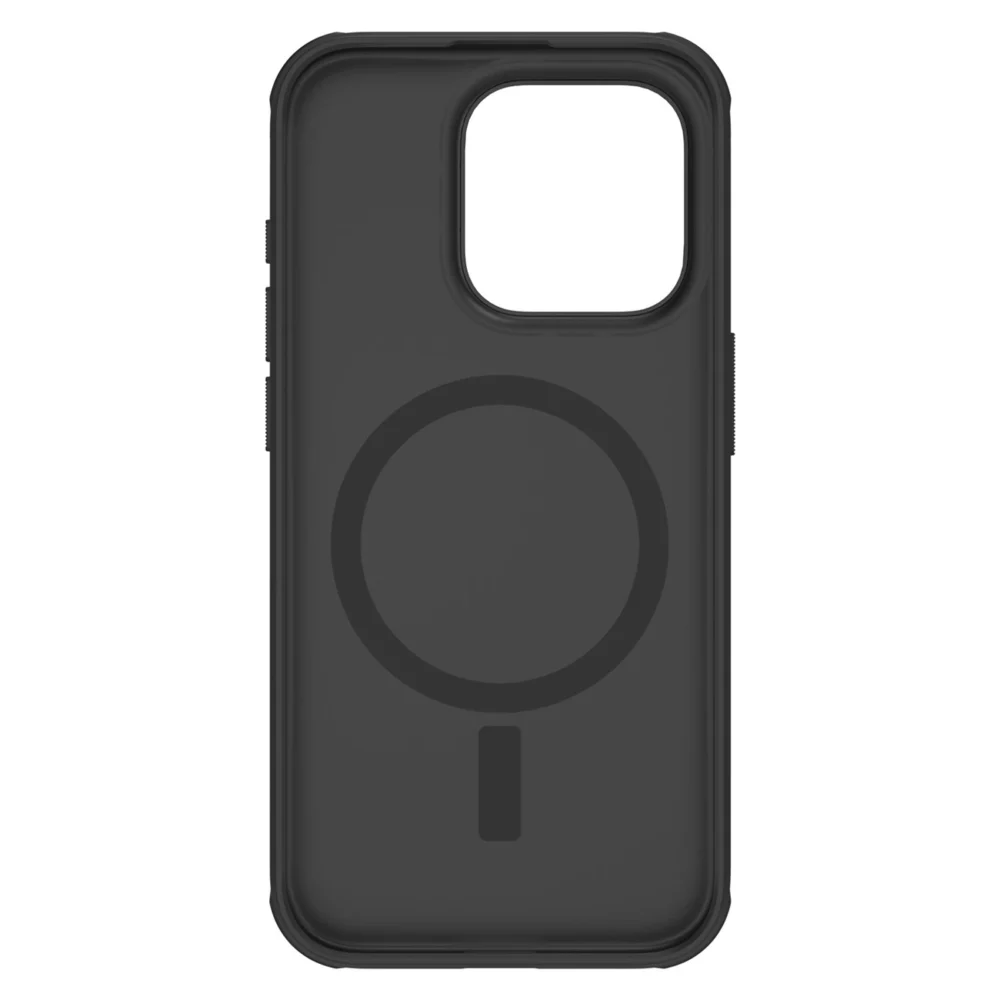 Nillkin Super Frosted Shield Pro Magnetic Case for iPhone 15 Pro Max - blackeng