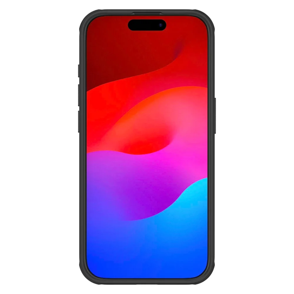 Nillkin Super Frosted Shield Pro Magnetic Case for iPhone 15 Pro - blackeng