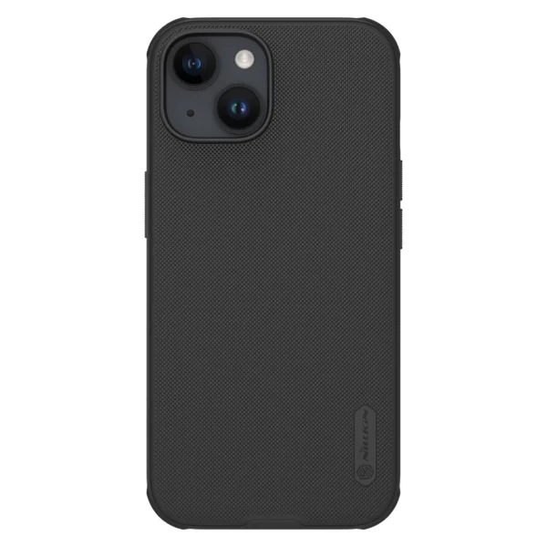 Nillkin Super Frosted Shield Pro Magnetic Case for iPhone 15 - blackeng