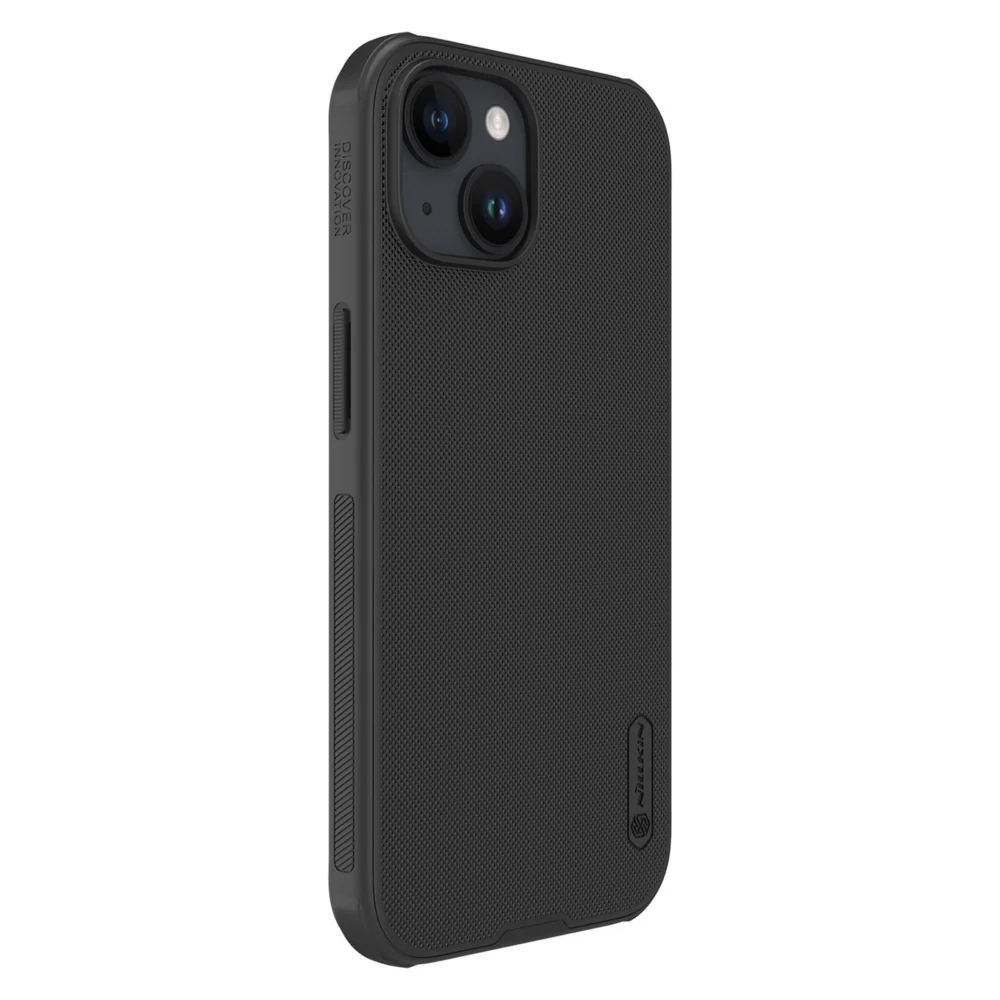 Nillkin Super Frosted Shield Pro Magnetic Case for iPhone 15 - blackeng