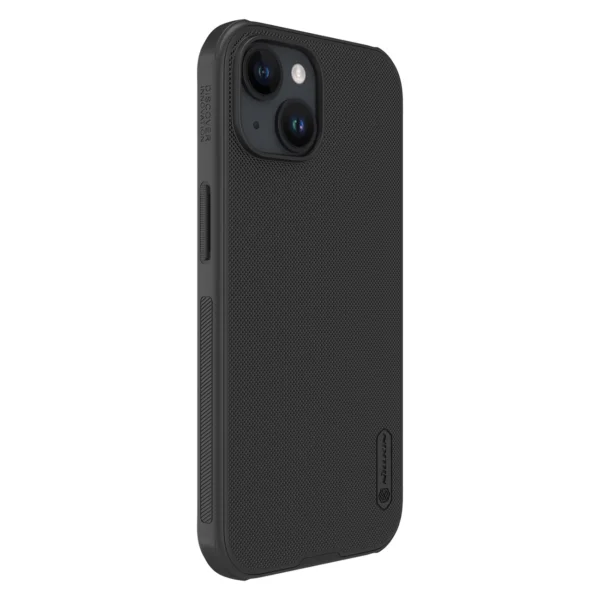 Nillkin Super Frosted Shield Pro Magnetic Case for iPhone 15 - blackeng